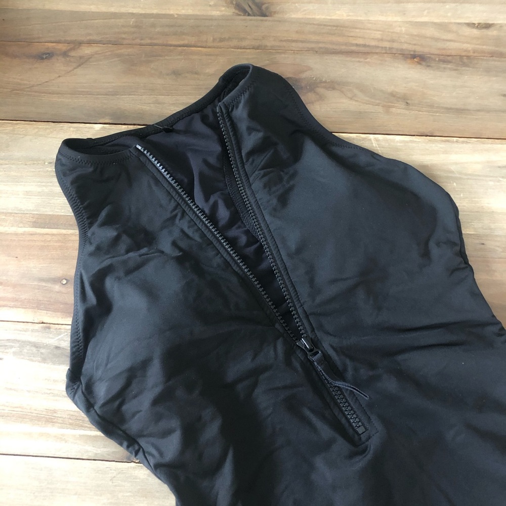 JCrew perfect zip swim suit
